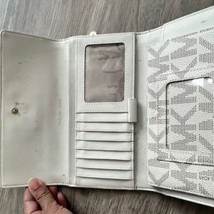 Leather Michael Kors wallet